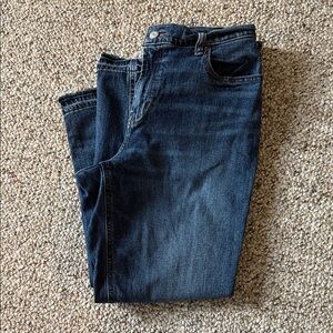 Old Navy Women's Dark Blue Ankle Jeans